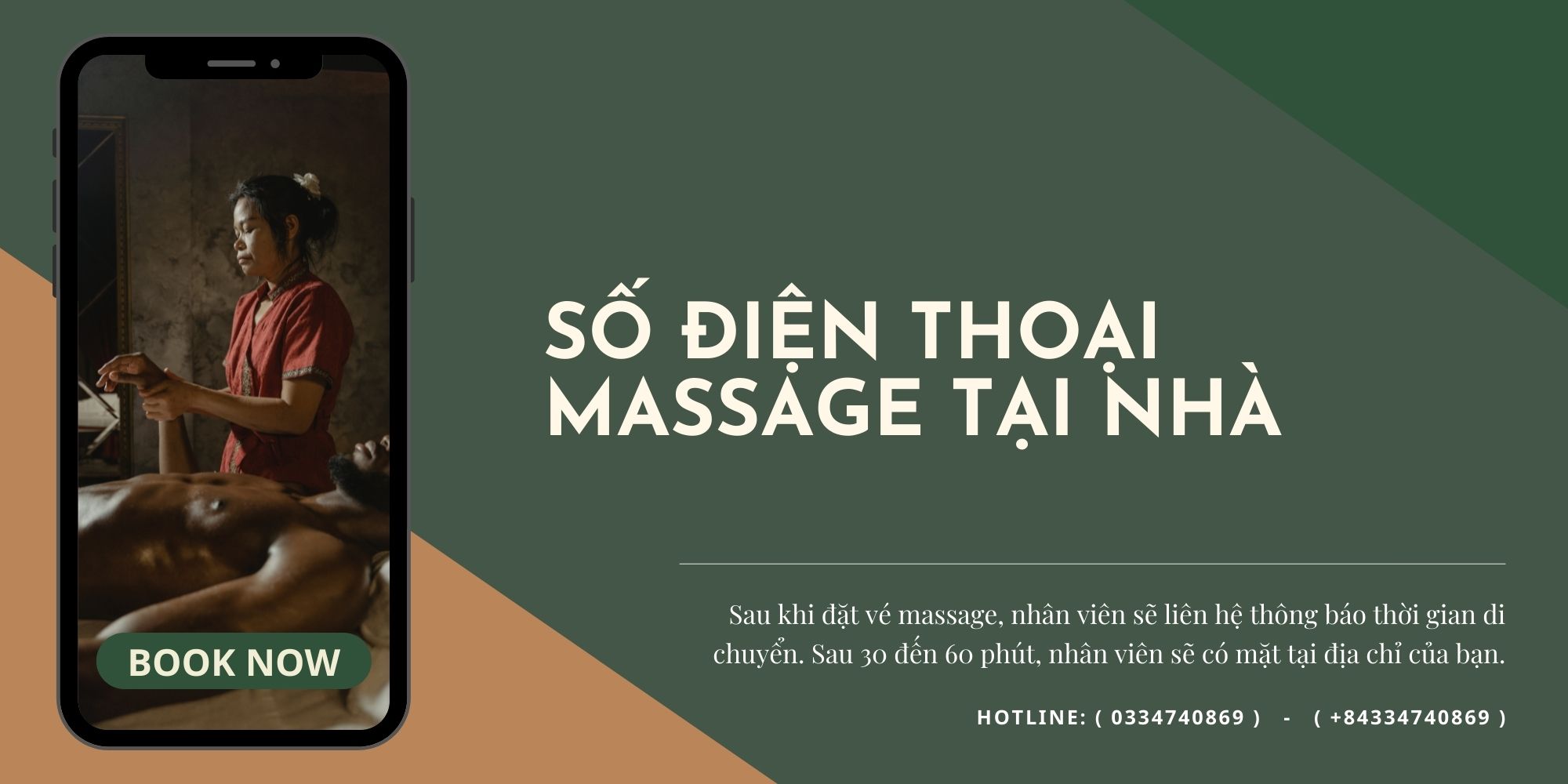 SỐ ĐIỆN THOẠI MASSAGE TẠI NHÀ