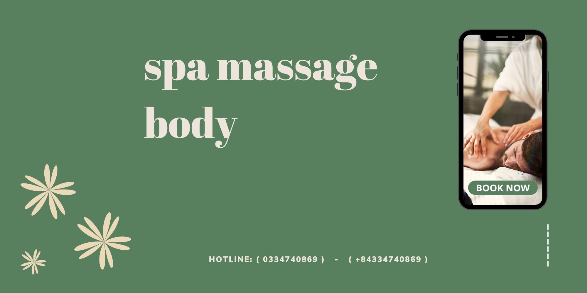 Spa Massage Body Ad Massage