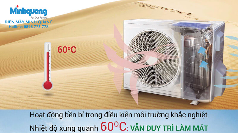 Máy nén bền bỉ Máy lạnh ERITO Inverter 1.0 HP YOKO ETI/ETO-V10CS1 chính hãng giá rẻ, trả góp 0% - Điện máy Minh Quang Đồng Nai