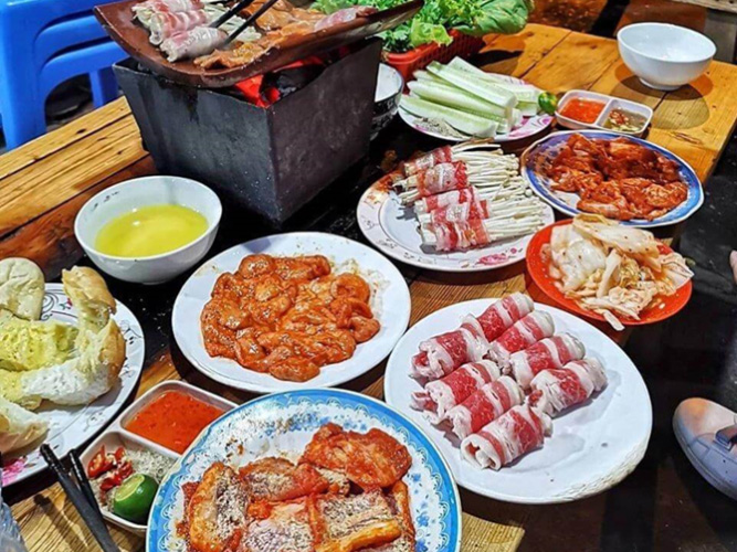 ảnh bàn nhậu bình dân 9