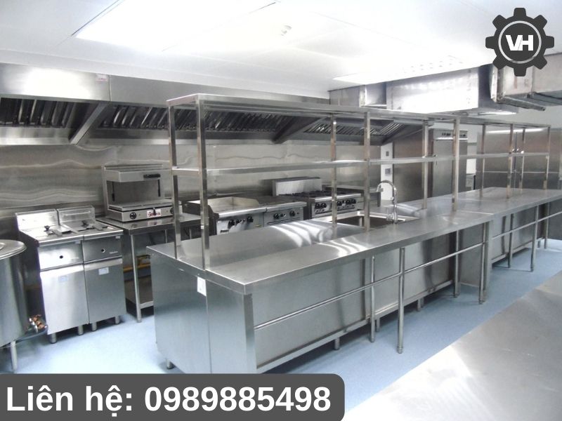 mặt bằng bếp nhà hàng ảnh thực tế loại 11
