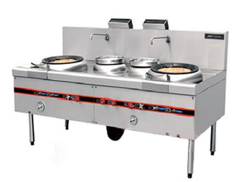 bếp công nghiệp họng đất