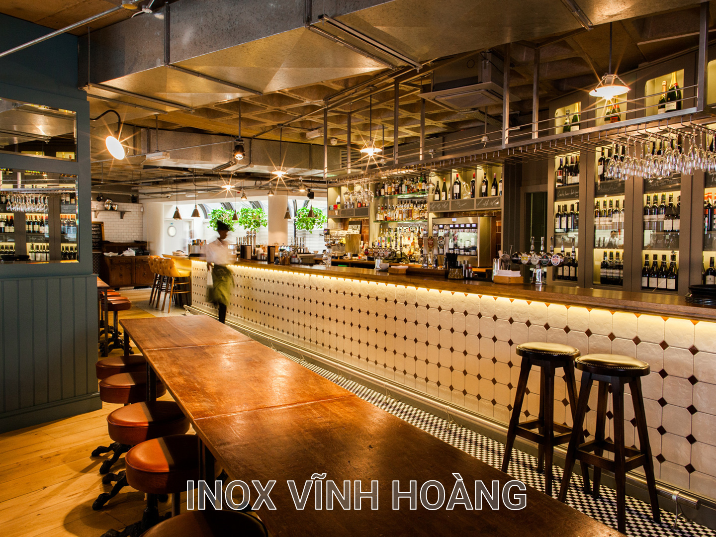 mô hình quán pub nhỏ 7
