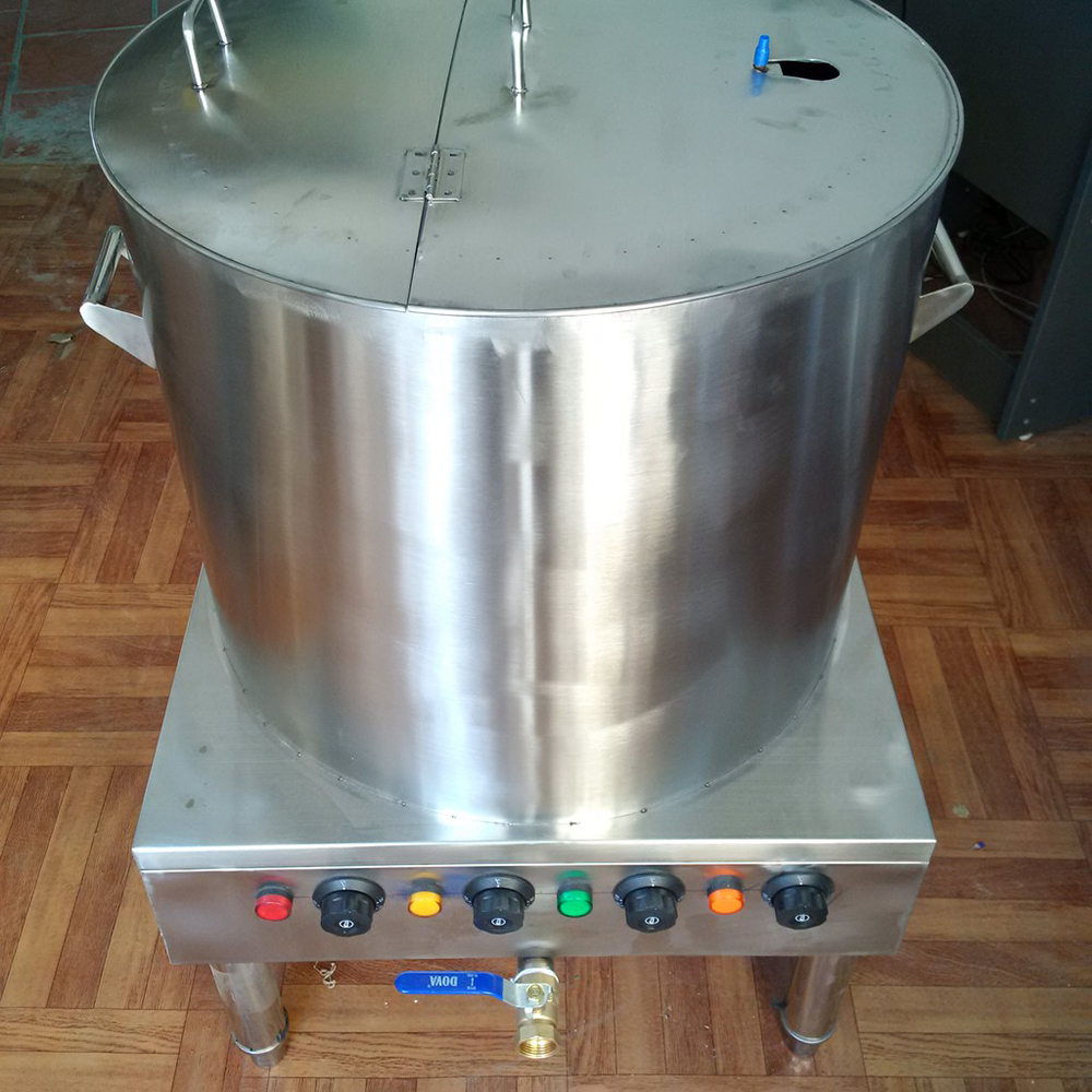 ảnh tổng quan nồi nấu phở 100 lít