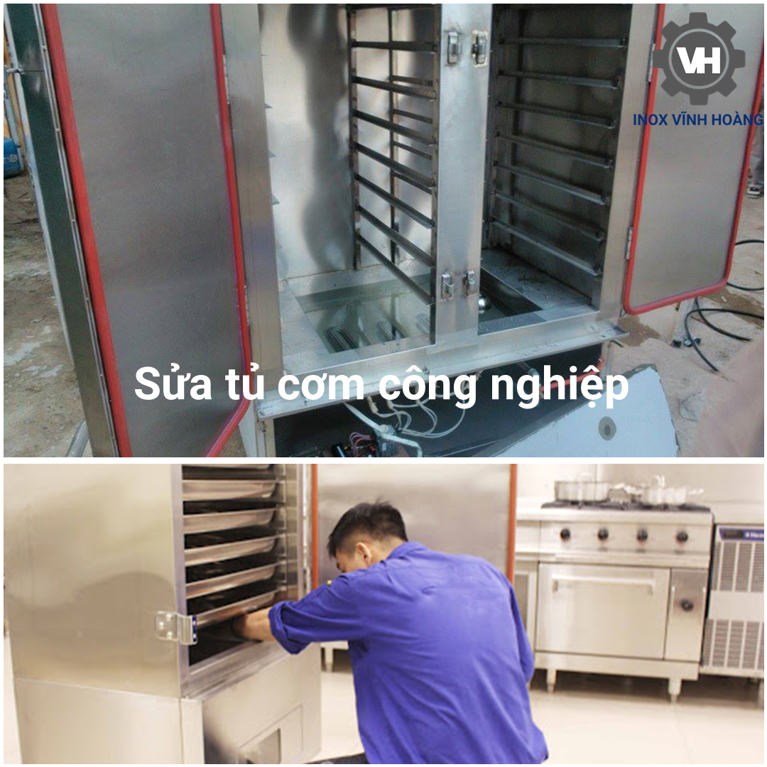 dịch vụ sủa tủ nấu cơm công nghiệp