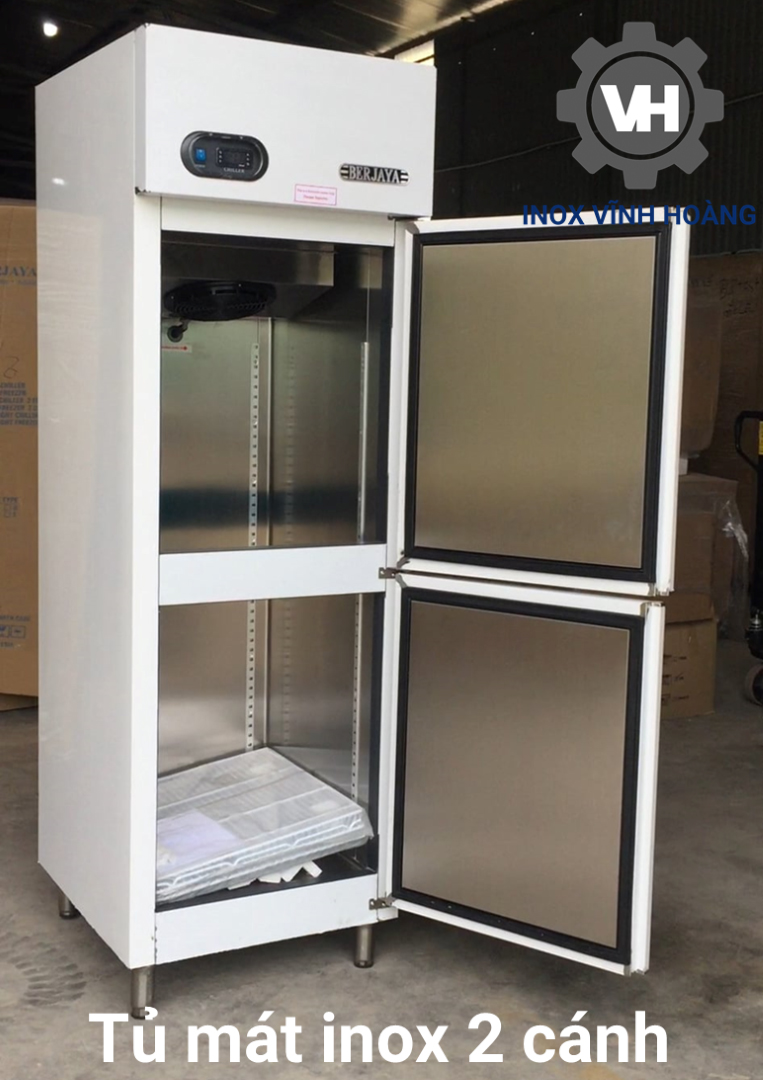 Tủ mát công nghiệp 2 cánh mở
