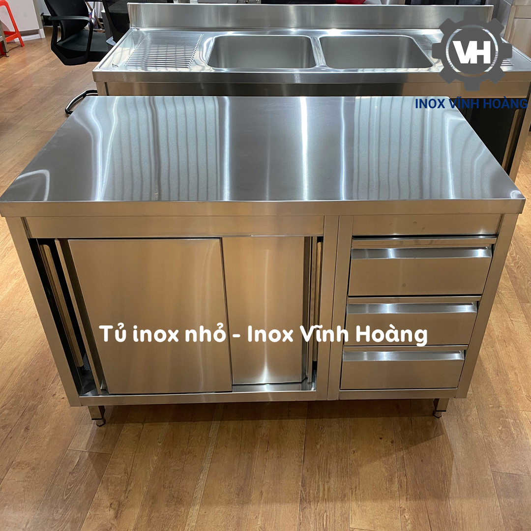 Tủ inox nhỏ mini - Inox Vĩnh Hoàng