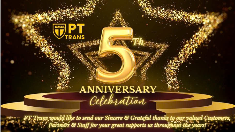 Mừng 5 năm thành lập Công ty Cho thuê Ô tô PT Trans