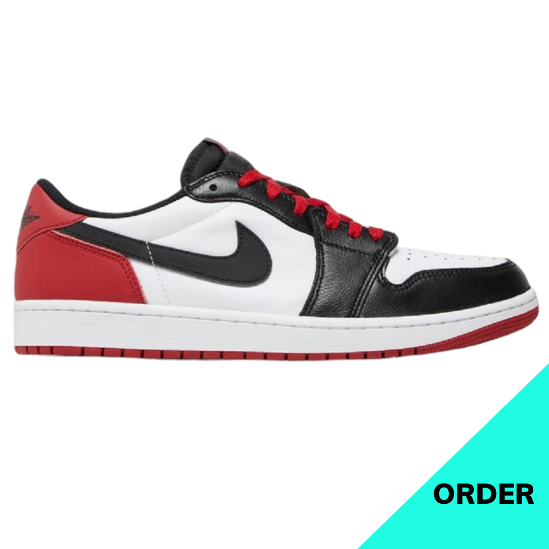 Nike Air Jordan 1 Retro Low OG “Black Toe” | CZ0790-106