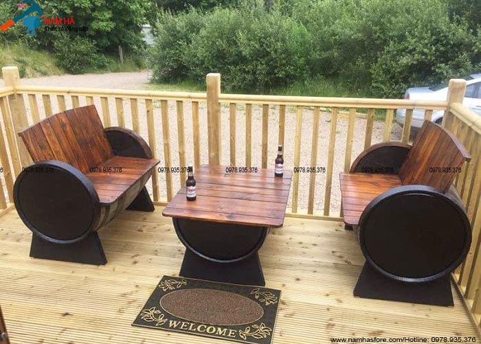 Bán Thùng rượu gỗ trang trí quán rượu tại Nghệ an uy tín giá rẻ Bán Thùng rượu gỗ trang trí quán rượu tại Nghệ an uy tín giá rẻ