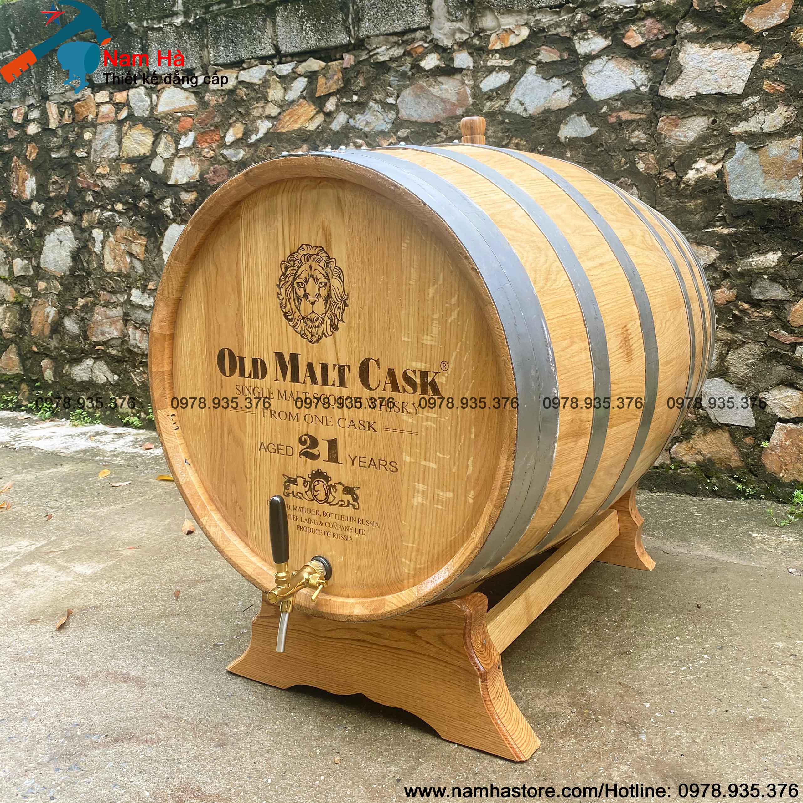 Bình rượu gỗ sồi 135 Lít Bình rượu gỗ sồi 135 Lít