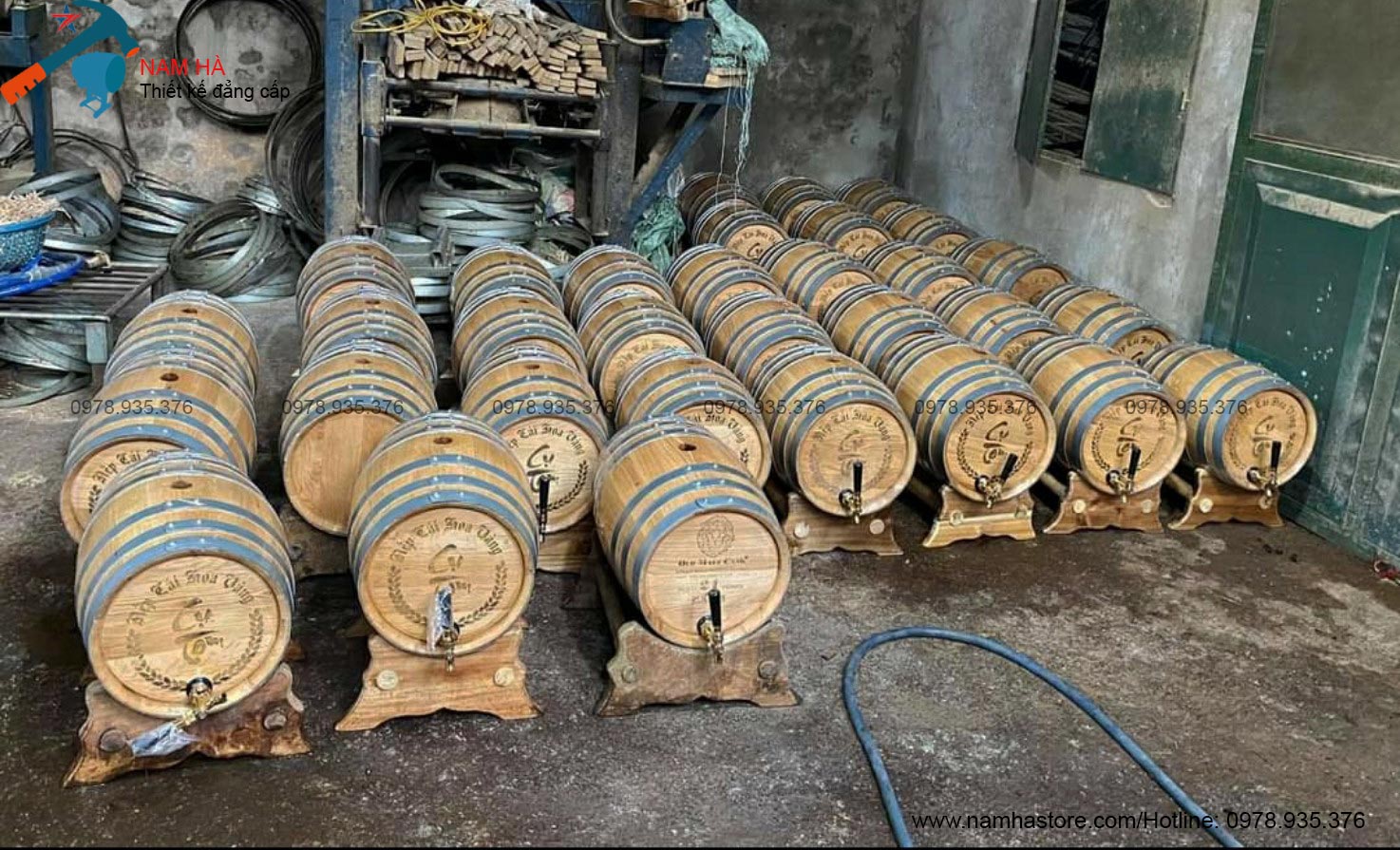 Bình rượu gỗ sồi Nga Bình rượu gỗ sồi Nga