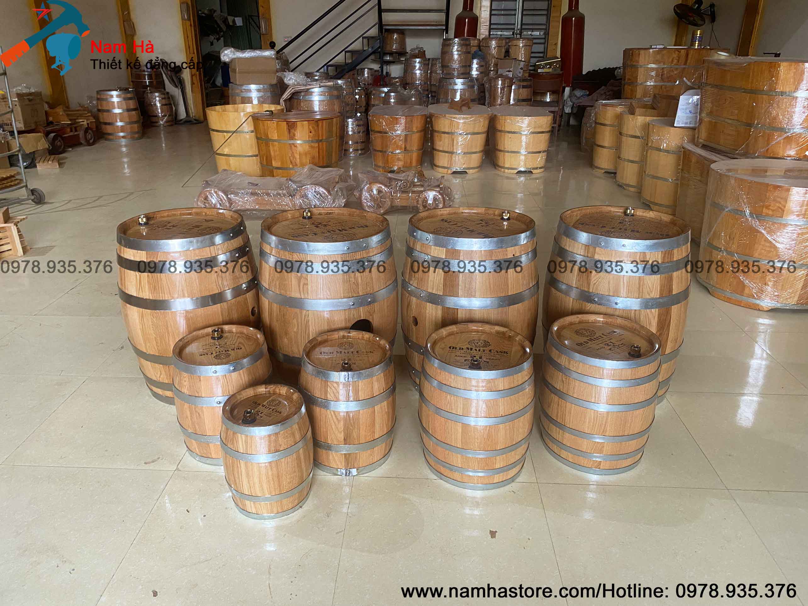Thùng đựng rượu bằng gỗ sồi 355 lít Thùng đựng rượu bằng gỗ sồi 355 lít