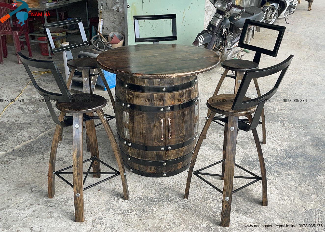 Bán thùng sồi trang trí Quán Bar tại Bình phước Bán thùng sồi trang trí Quán Bar tại Bình phước