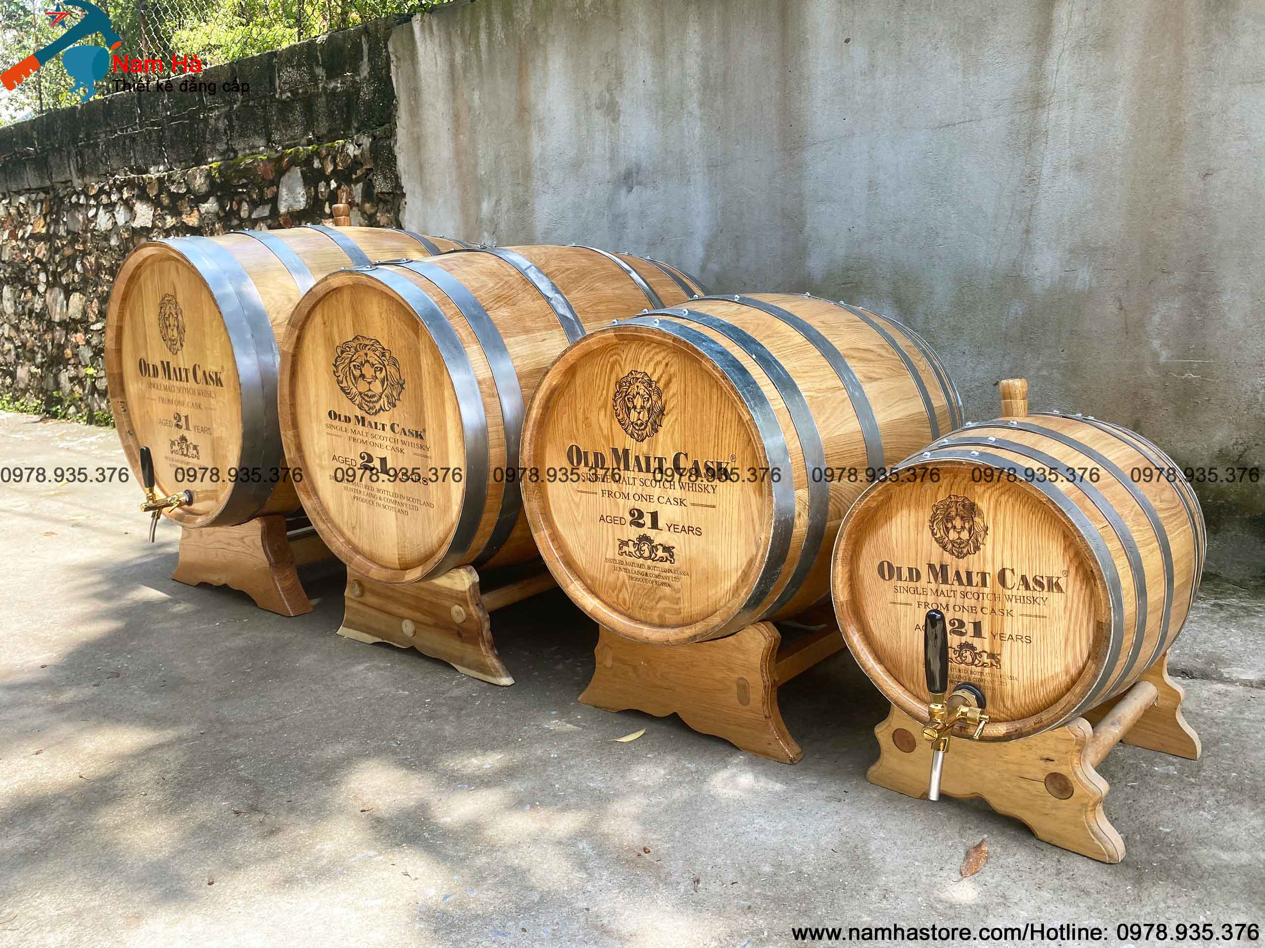 Thùng ngâm rượu gỗ sồi 340 lít Thùng ngâm rượu gỗ sồi 340 lít