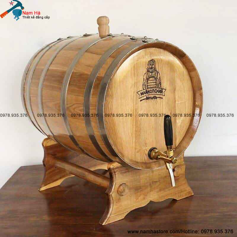 Bình rượu gỗ sồi taị Tphcm Bình rượu gỗ sồi taị Tphcm