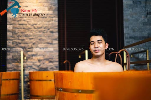 Thùng gỗ tắm Spa