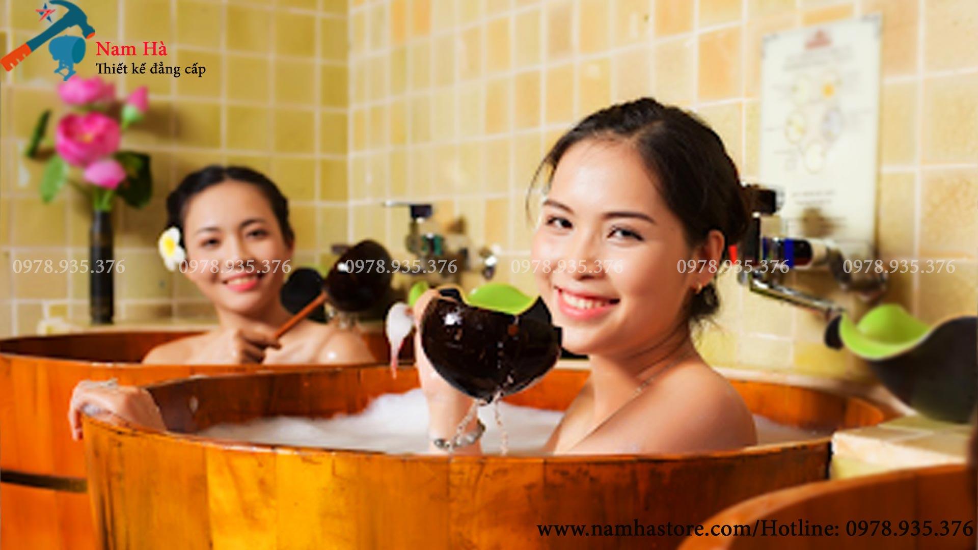 Thanh lý Bồn tắm gỗ Spa