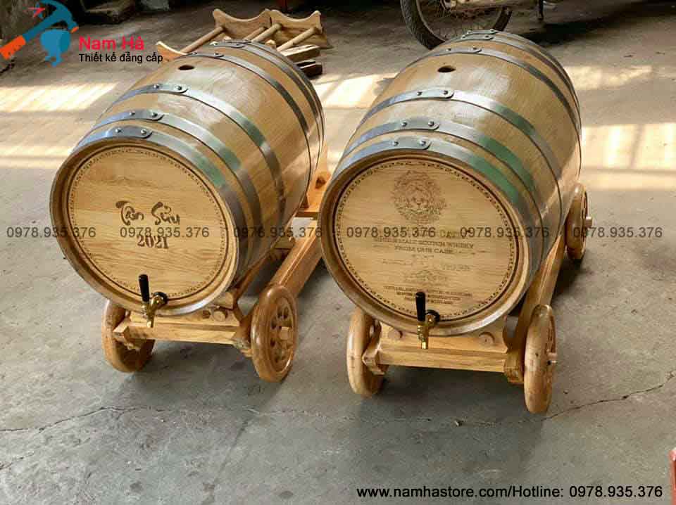 Bình ngâm rượu bằng gỗ sồi 380 lít Bình ngâm rượu bằng gỗ sồi 380 lít