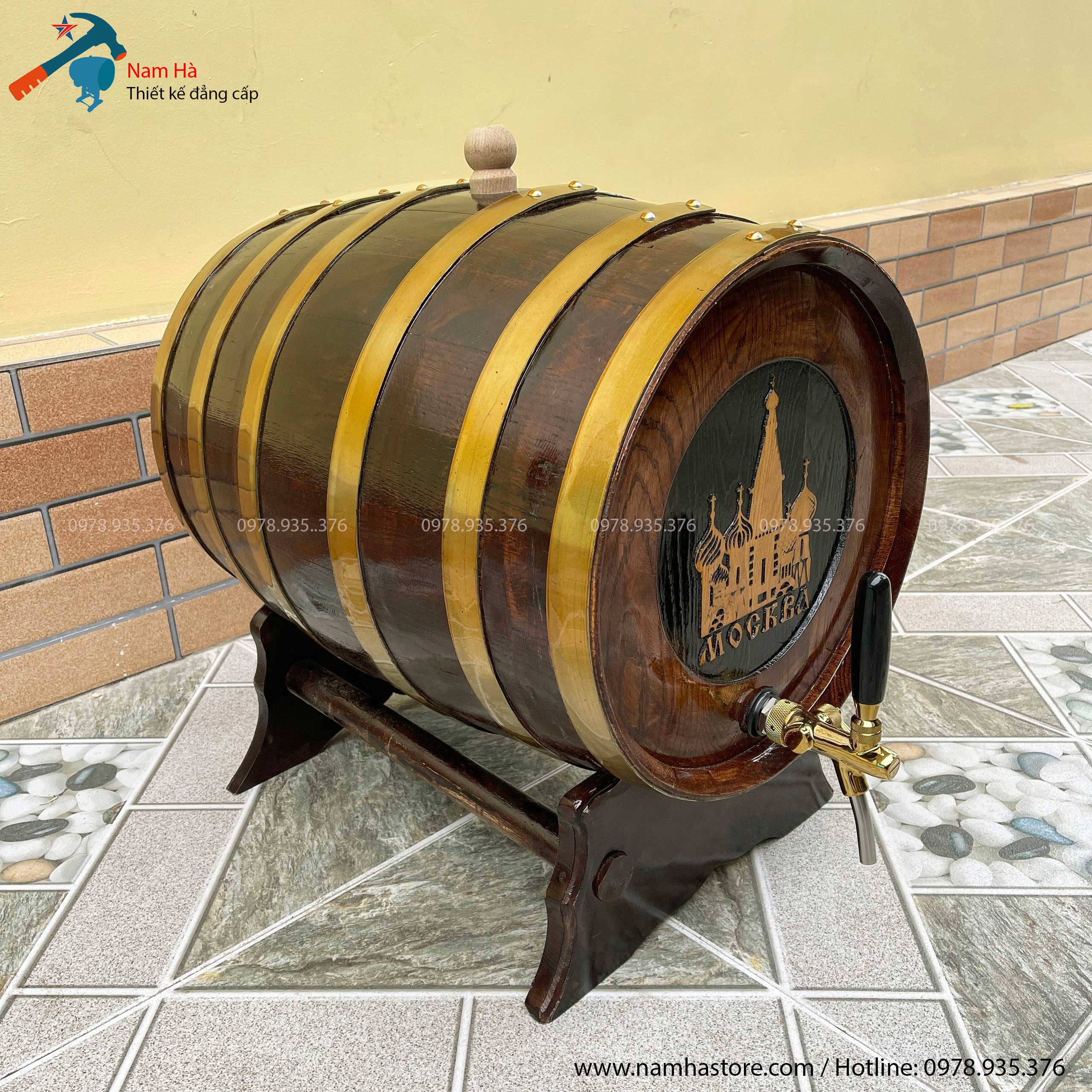 Thùng ngâm rượu gỗ sồi 200 lít tại Bạc Liêu Thùng ngâm rượu gỗ sồi 200 lít tại Bạc Liêu
