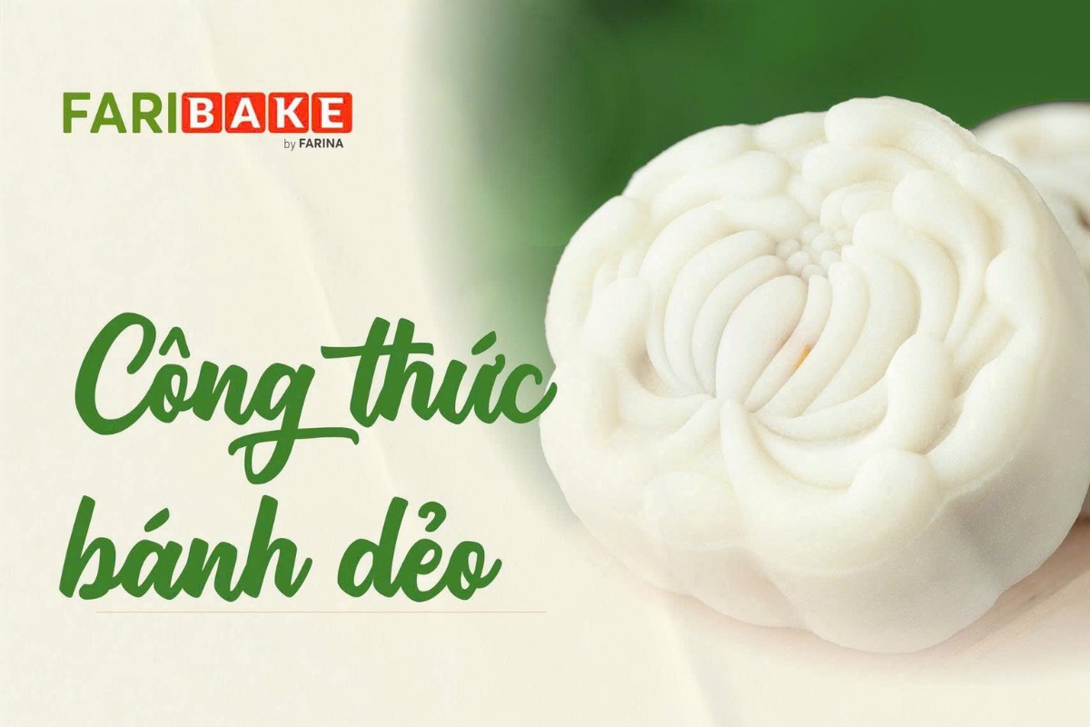 CÔNG THỨC LÀM BÁNH DẺO NHÂN MỊN MƯỚT, VỎ BÁNH MỀM, DẺO THƠM!