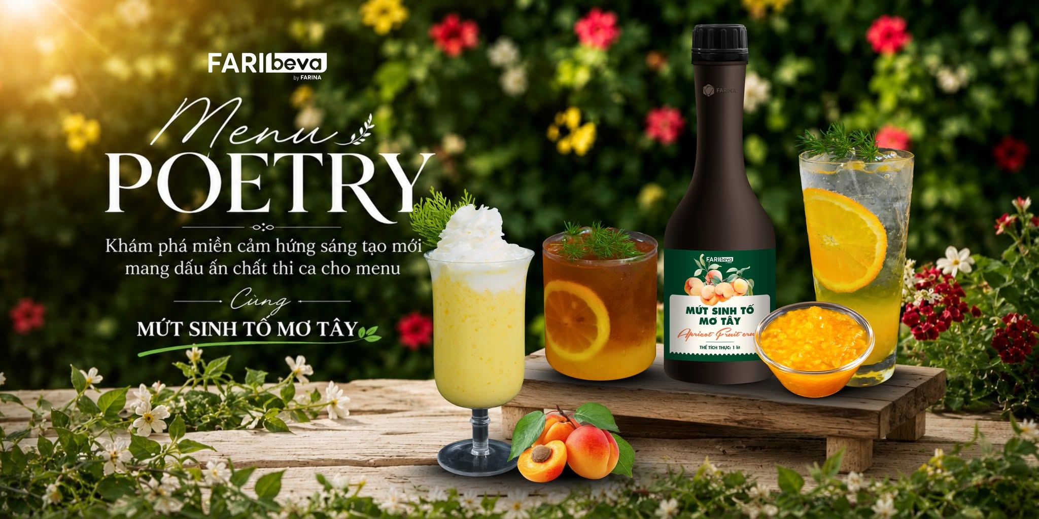 MENU POETRY - TẬP 3 | Khám phá miền cảm hứng sáng tạo mới mang dấu ấn thi ca cho menu cùng Mứt Sinh Tố Mơ Tây FariBeva