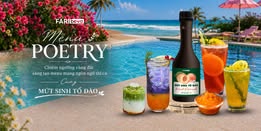 🍹MENU POETRY - TẬP 5 | Chiêm ngưỡng vùng đất sáng tạo menu mang ngôn ngữ thi ca cùng Mứt Sinh Tố Đào FariBeva