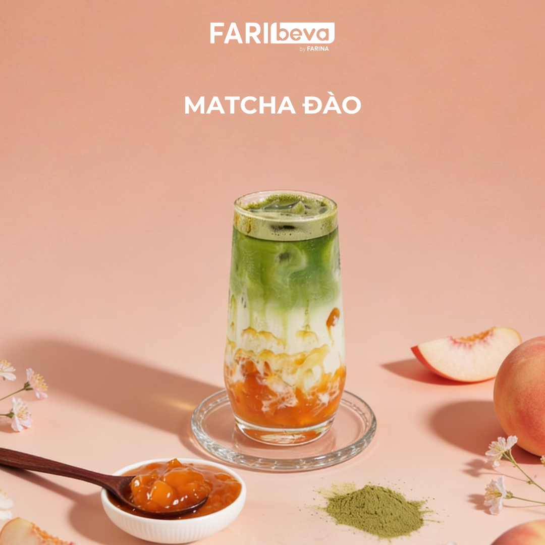 CÔNG THỨC MATCHA ĐÀO