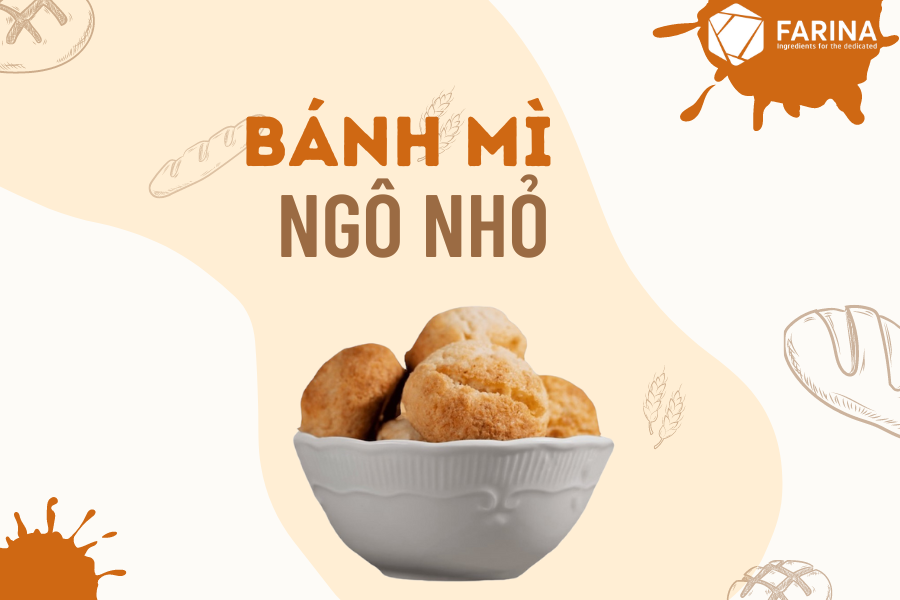 CÔNG THỨC BÁNH MÌ NGÔ NHỎ