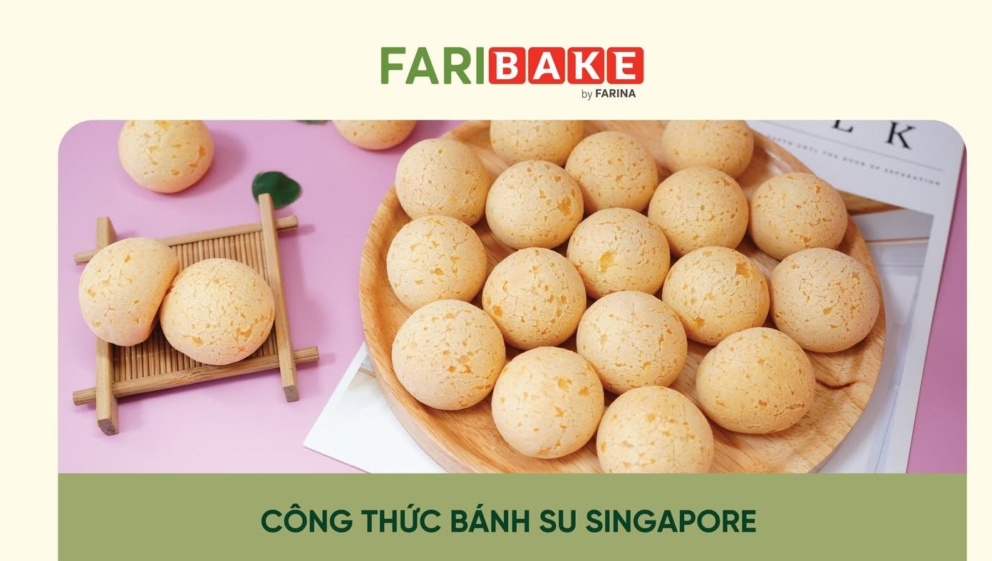 BÍ QUYẾT LÀM BÁNH SU SINGAPORE VỎ GIÒN DAI, NHÂN PHÔ MAI TAN CHẢY CHUẨN VỊ