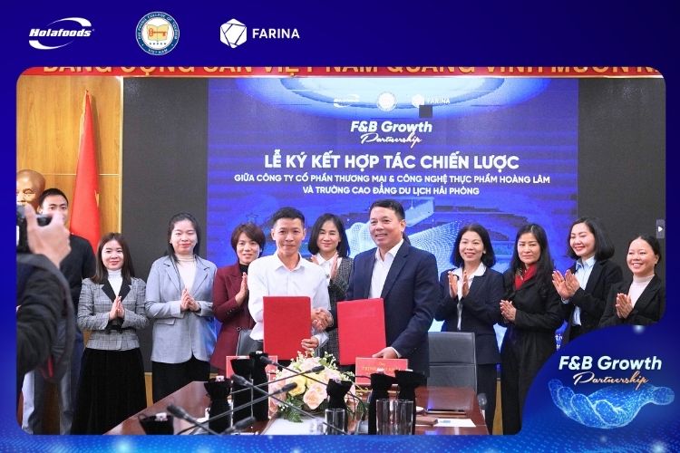 HOLAFOODS & TRƯỜNG CAO ĐẲNG DU LỊCH HẢI PHÒNG CHÍNH THỨC KÝ KẾT HỢP TÁC HỖ TRỢ ĐÀO TẠO CHIẾN LƯỢC