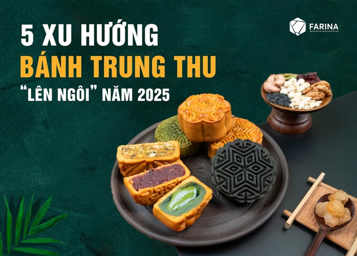 Xu hướng Bánh Trung Thu 2025 – Phong cách, hương vị nào sẽ lên ngôi?