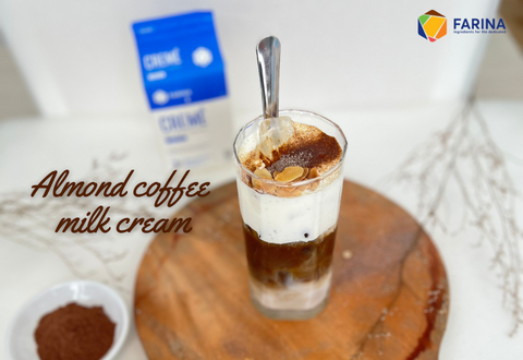 Công thức tự làm Almond coffee milk cream