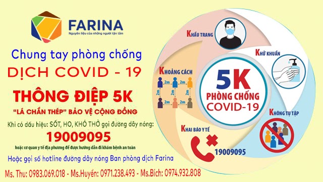 PHƯƠNG ÁN ỨNG PHÓ DỊCH KHẨN CẤP VỚI ĐẠI DỊCH COVID 19 TẠI CÔNG TY CỔ PHẦN THỰC PHẨM FARINA