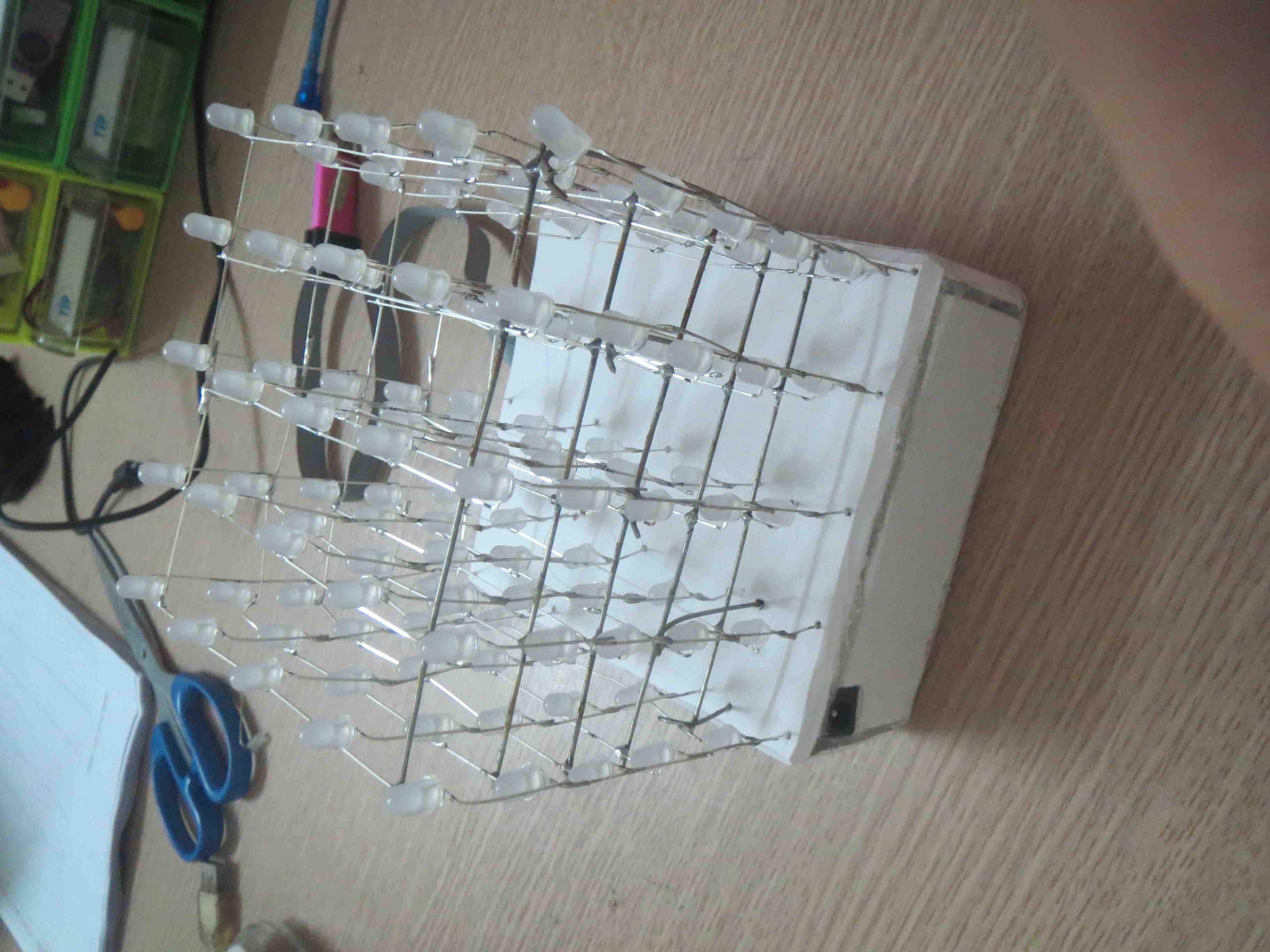 Hướng dẫn làm led cube 5x5x5 Hướng dẫn làm led cube 5x5x5