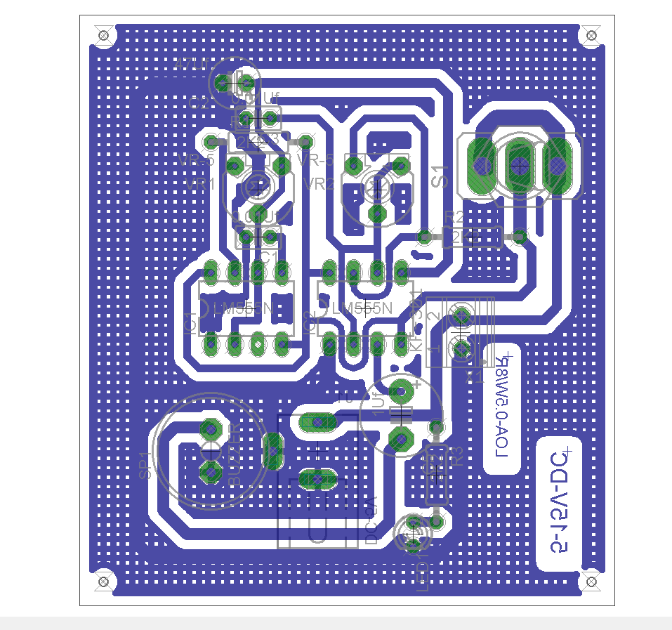 Còi Cảnh Sát Sử Dụng IC NE555 Còi Cảnh Sát Sử Dụng IC NE555