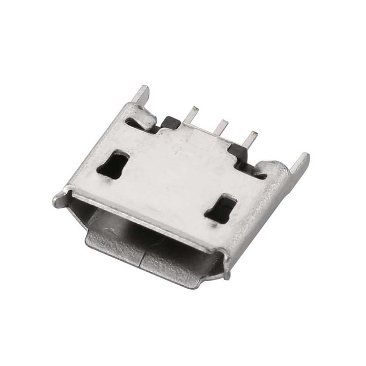 Cổng Micro USB Dạng Chân Đứng Thẳng 180 Độ 5 Pin