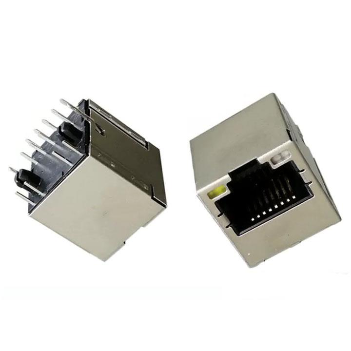 Cổng RJ45 Cái 8 Chân Có Đèn Báo