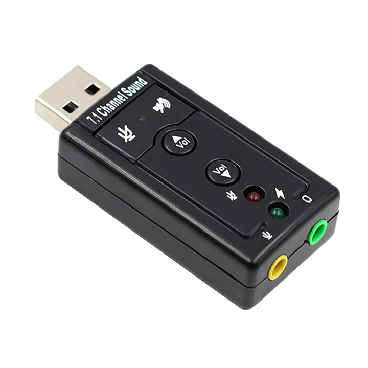 USB SOUND 7.1 usb ra sound am thanh 3d 7 1 den 1