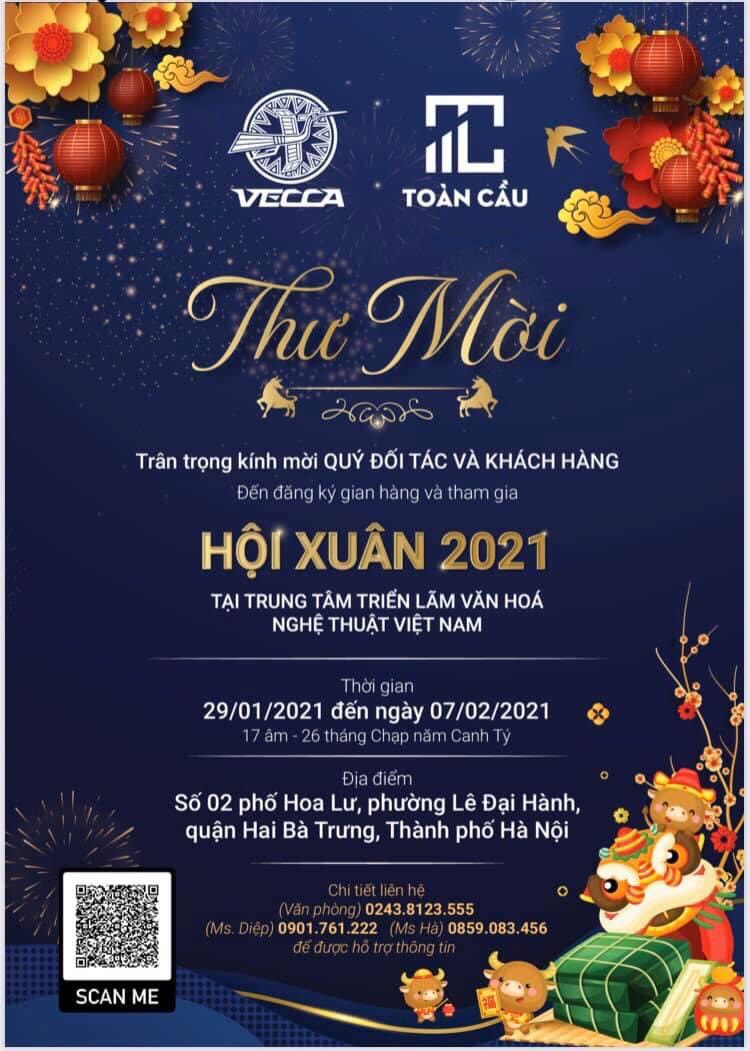 THƯ MỜI CHƯƠNG TRÌNH HỘI XUÂN 2021