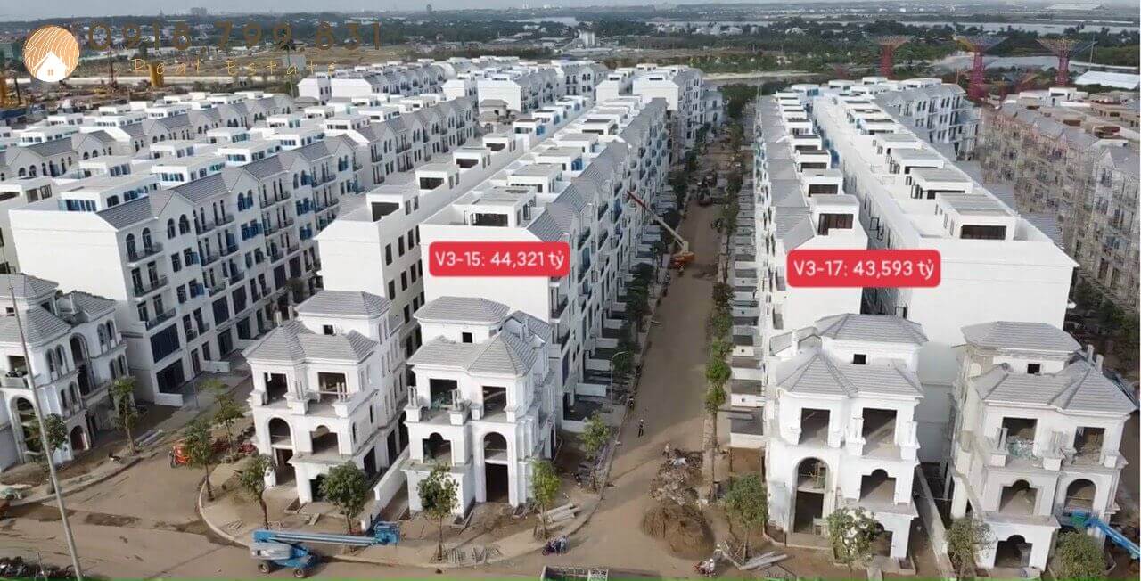 Boutique Villa V3-15 dự án Vinhomes Grand Park