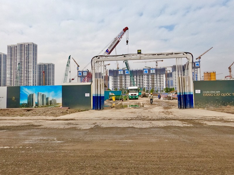 tiến độ xây dựng Masteri centre point quận 9 dự án vinhomes grand park