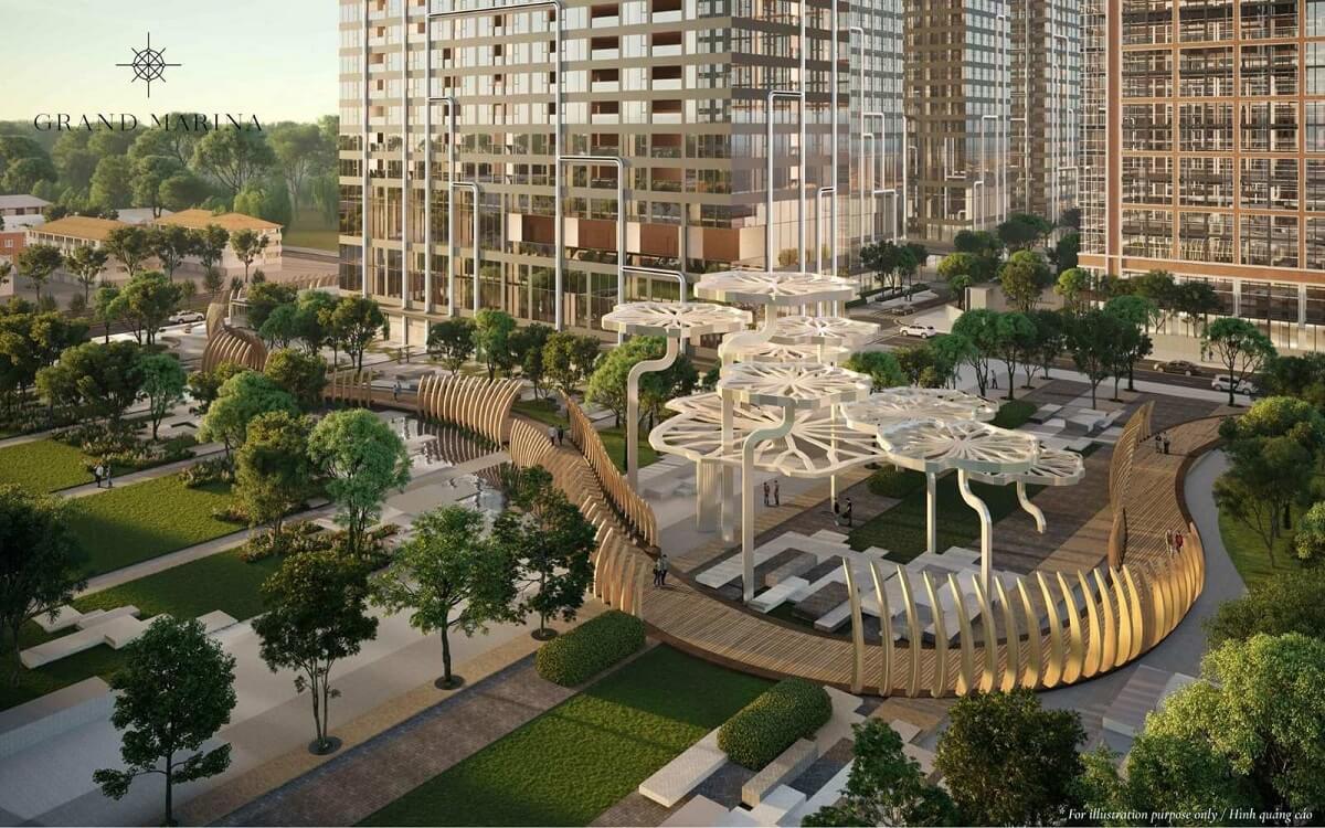 Tiện ích nội khu Grand Marina quận 1