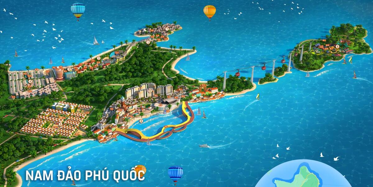 Tổng quan Nam Đảo Phú Quốc do Sun Group phát triển