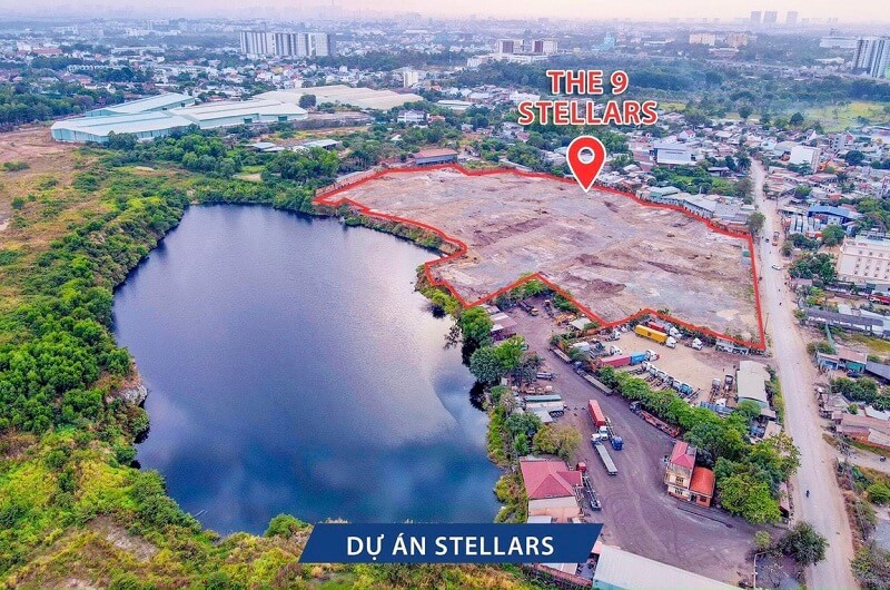 vị trí dự án The 9 Stellars quận 9