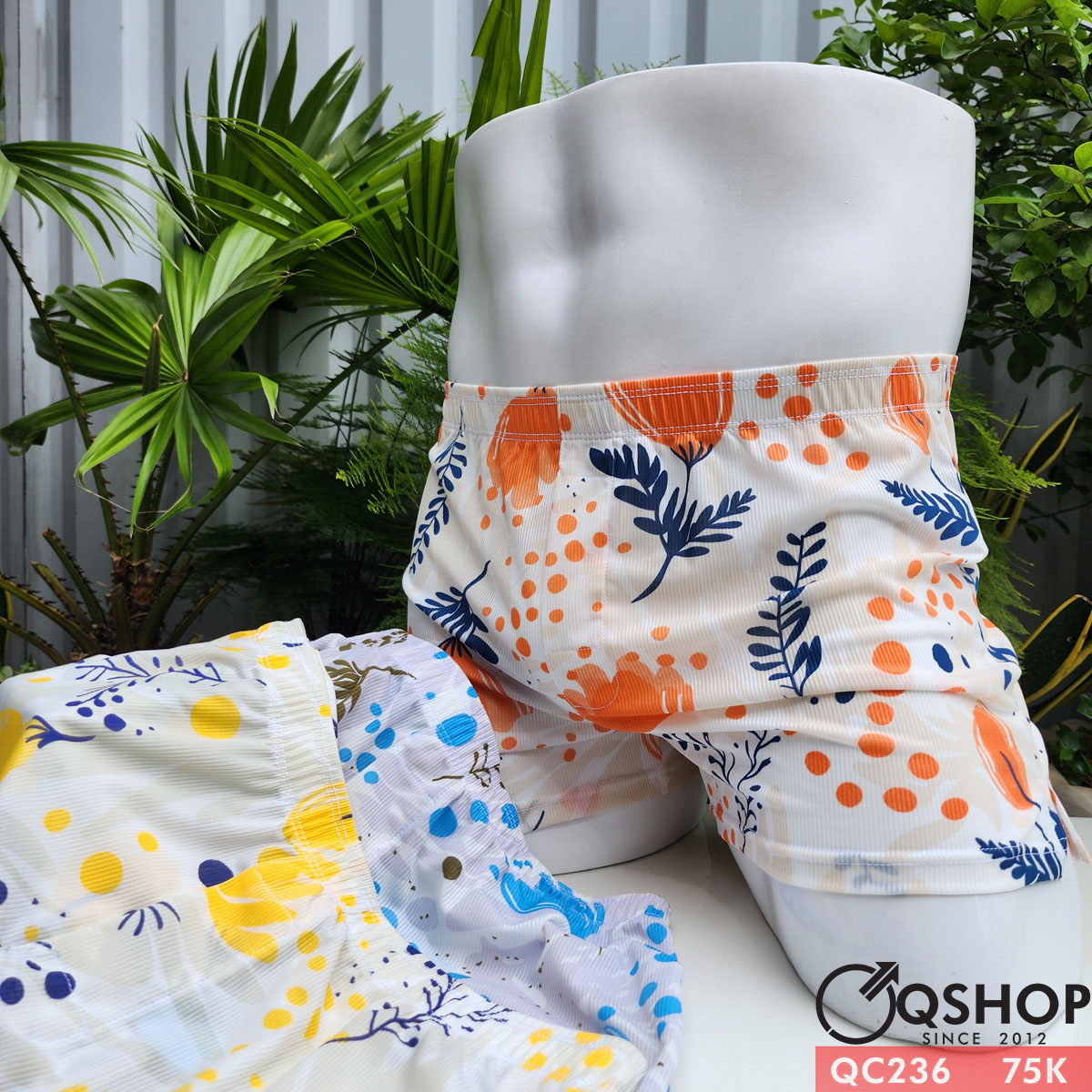 Quần ngủ nam thun lạnh mỏng co giãn thoáng mát QC236