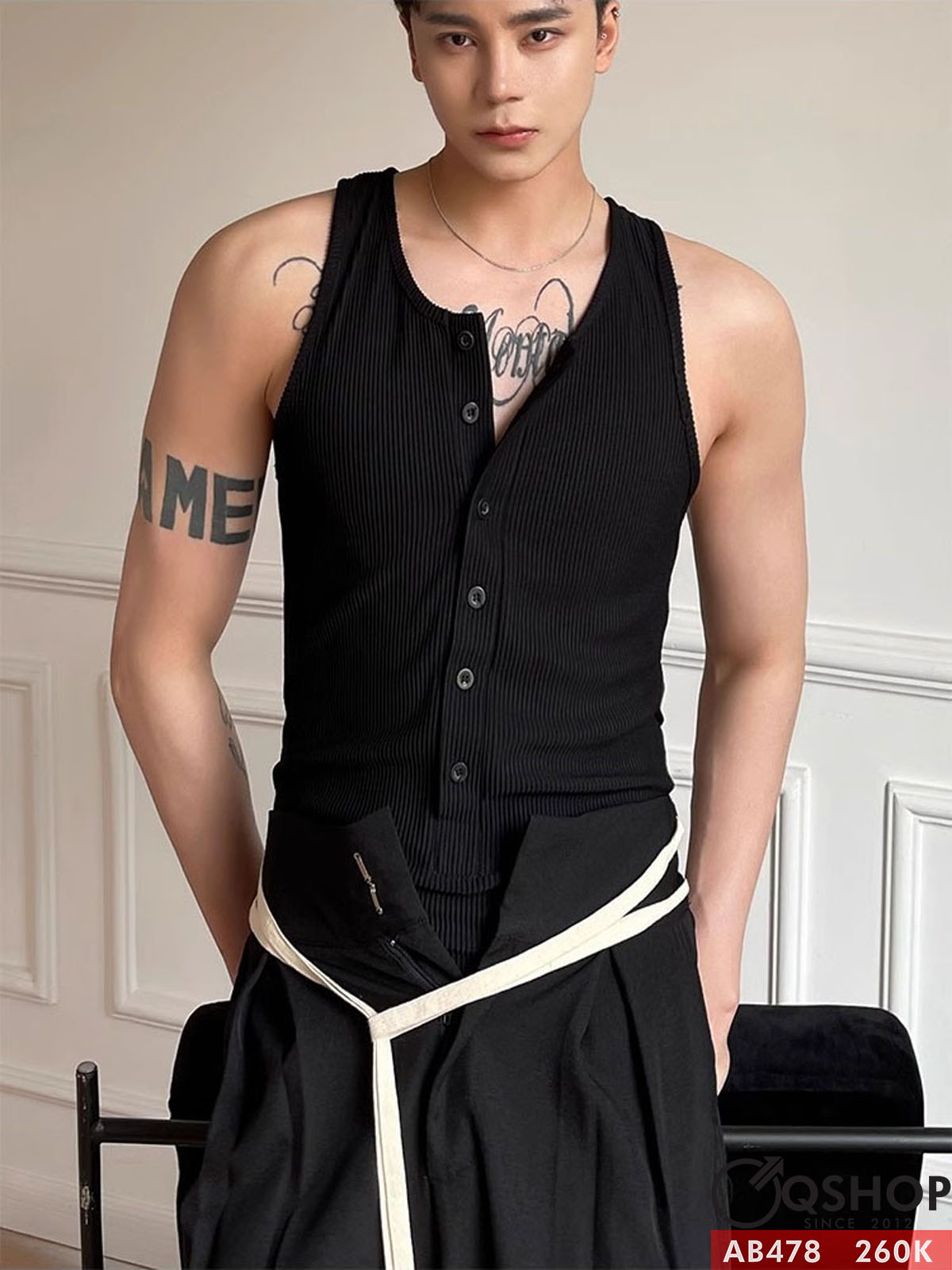 AB478 - Áo ba lỗ nam