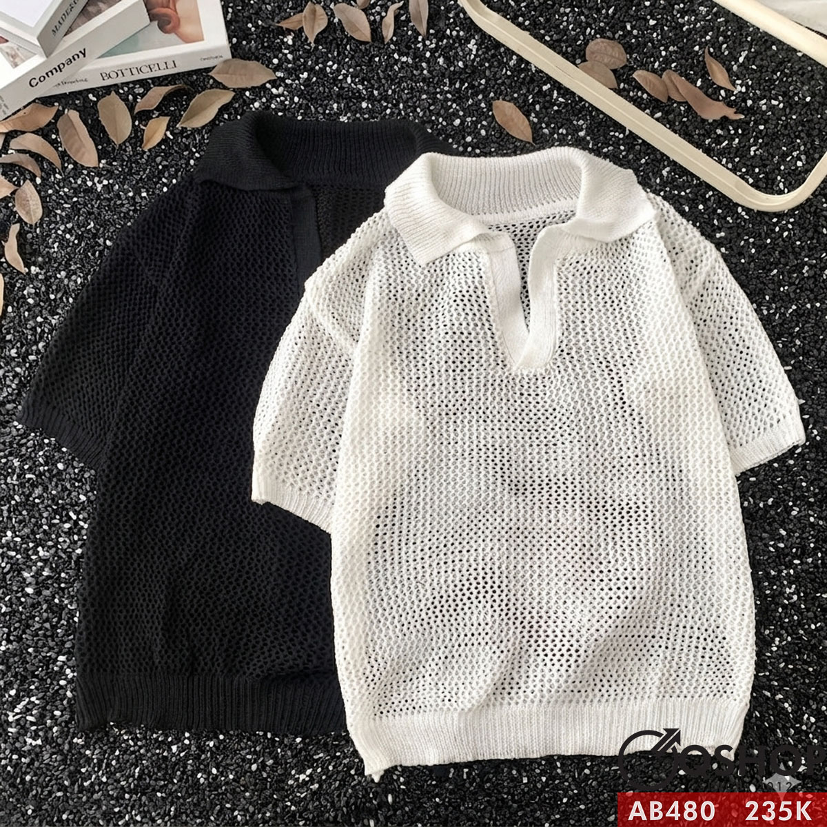 AB480 - Áo thun len nam
