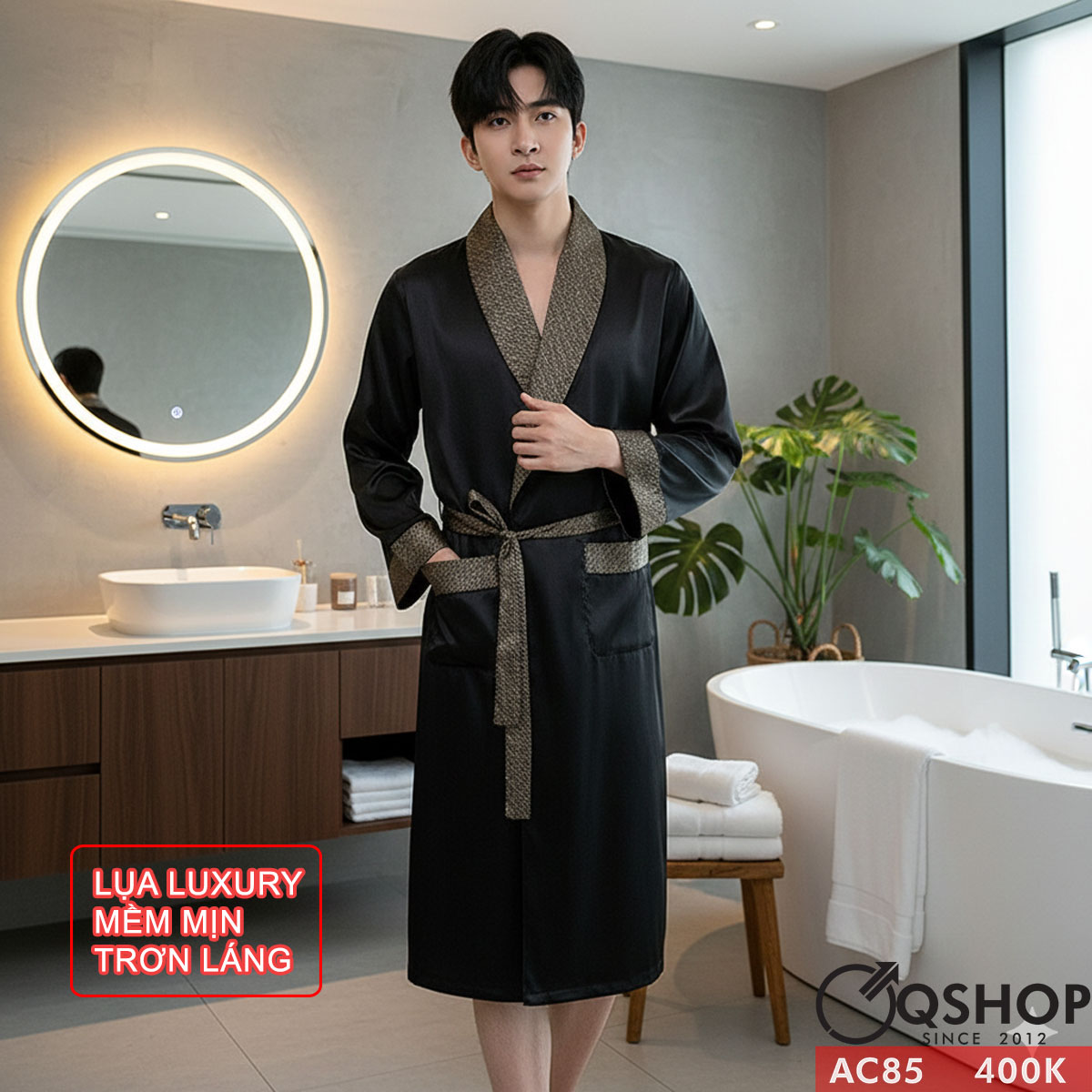 AC85 - Áo choàng tắm nam