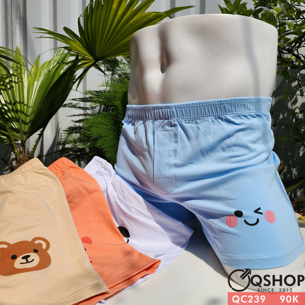 QC239 - Quần đùi ngủ nam